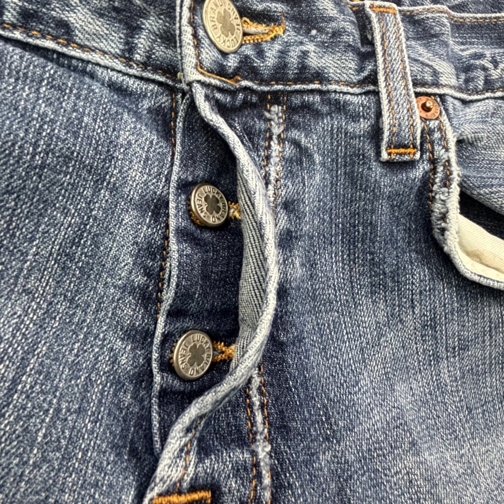Lucky Brand Dungarees Slim Bootleg Jeans American Classic Womens Size 31‎ - Picture 9 of 16